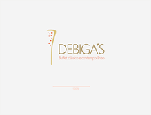 Tablet Screenshot of debigas.com.br